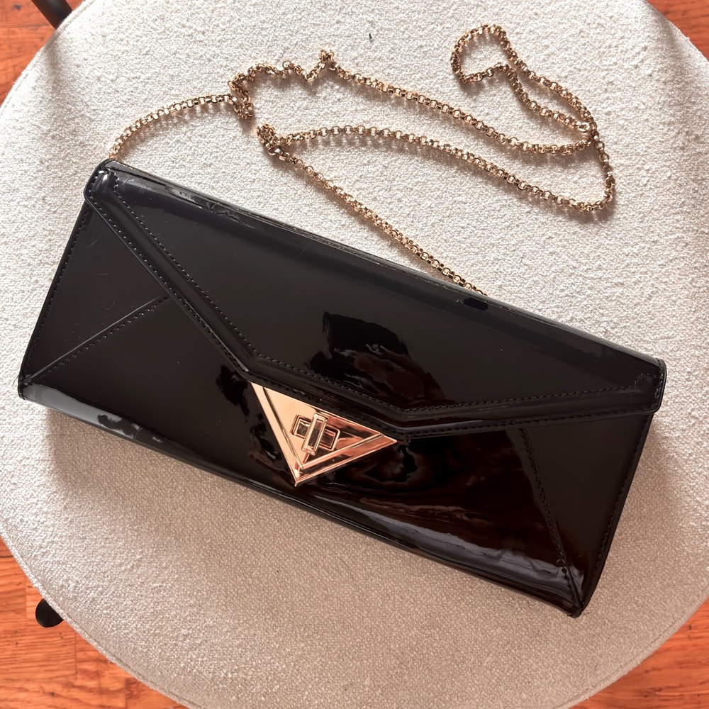 ALDO Patent Leather Envelope Clutch